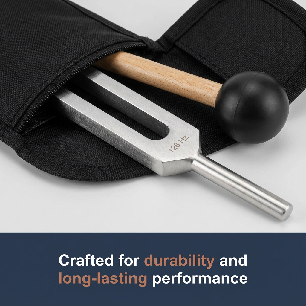 128 Hz Healing Tuning Fork Set - Unlock Relaxation & Relief!